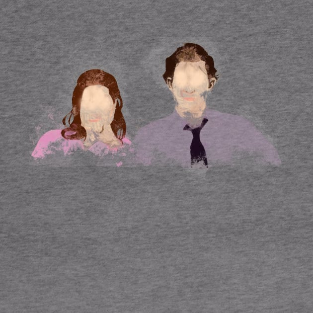 the office jim and pam minimal by truefriend